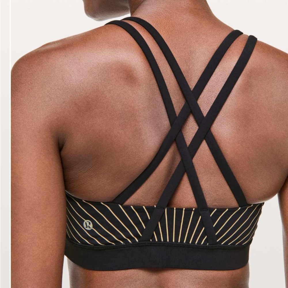Lululemon Energy Bra *Reflective
High Beam Energy Bra Soft Sand Reflective -